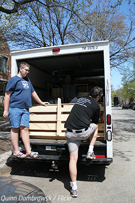 Moving furniture interstate